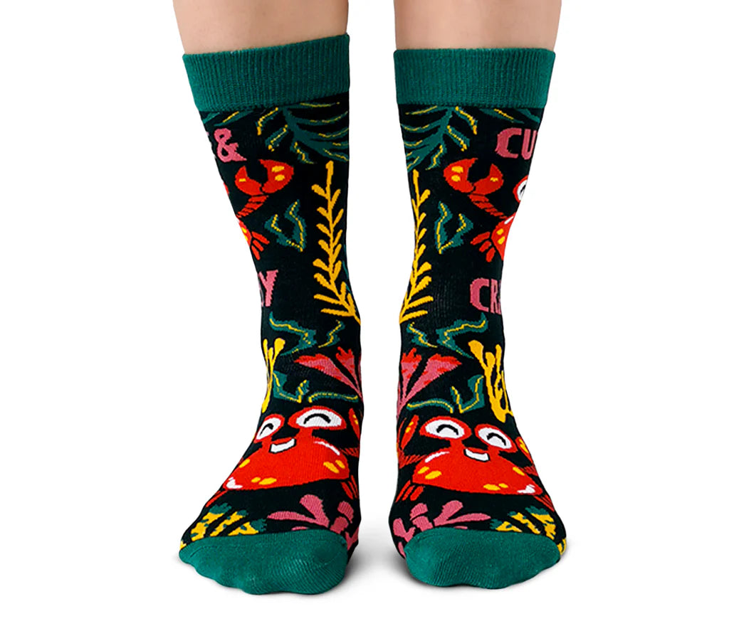 Uptown Sox - Women's -  Cute and Crabby Socks