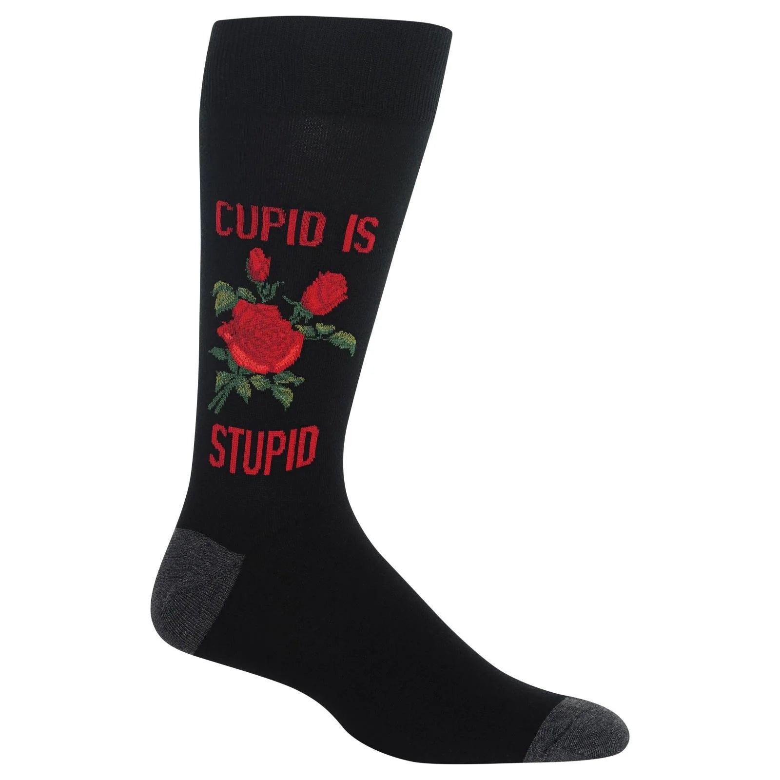 Hot Sox - Men - CUPID IS STUPID Crew Socks