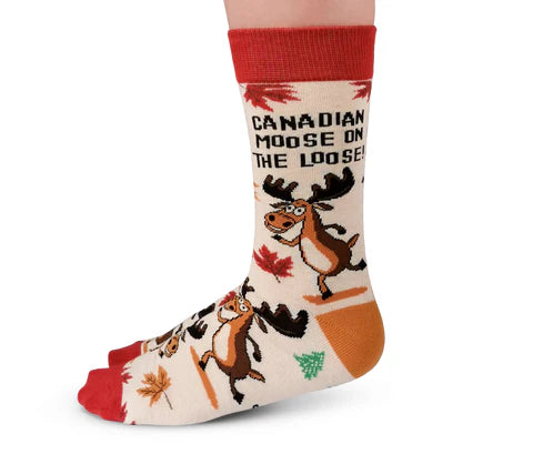 Uptown Sox - Women's - Canadian Moose Socks for HER
