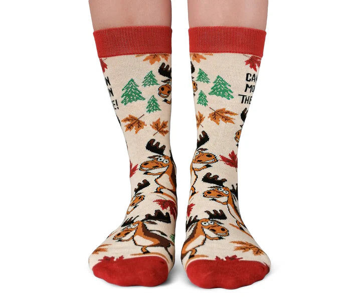 Uptown Sox - Women's - Canadian Moose Socks for HER