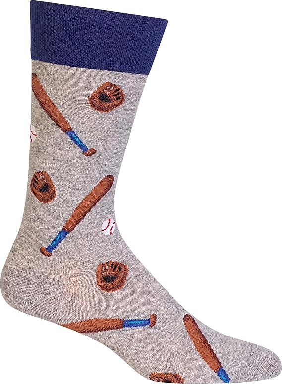 Hot Sox - Men - BASEBALL Crew Socks