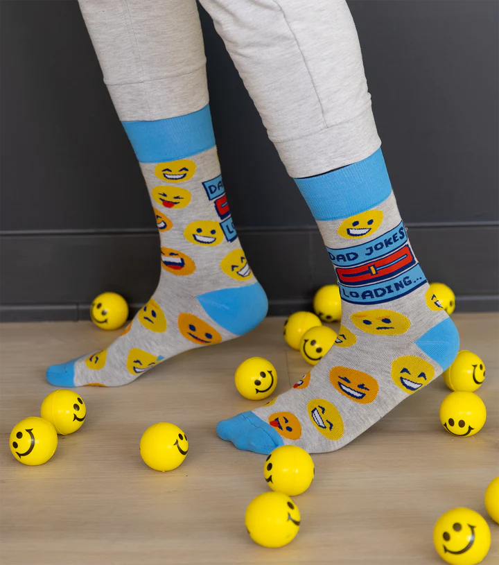 Uptown Sox - Men's - Dad Jokes Socks for HIM