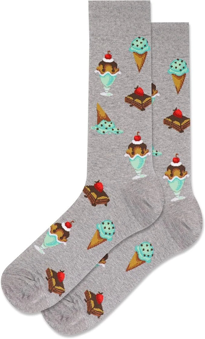 Hot Sox - Men - DESSERTS Crew Socks