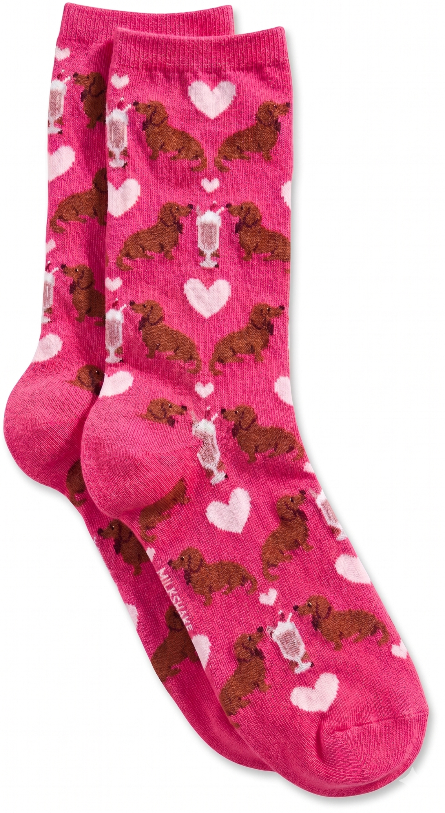Hot Sox - Women - DOG & MILKSHAKE Crew Socks