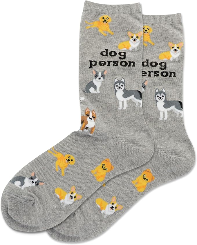 Hot Sox - Women - DOG PERSON Crew Socks