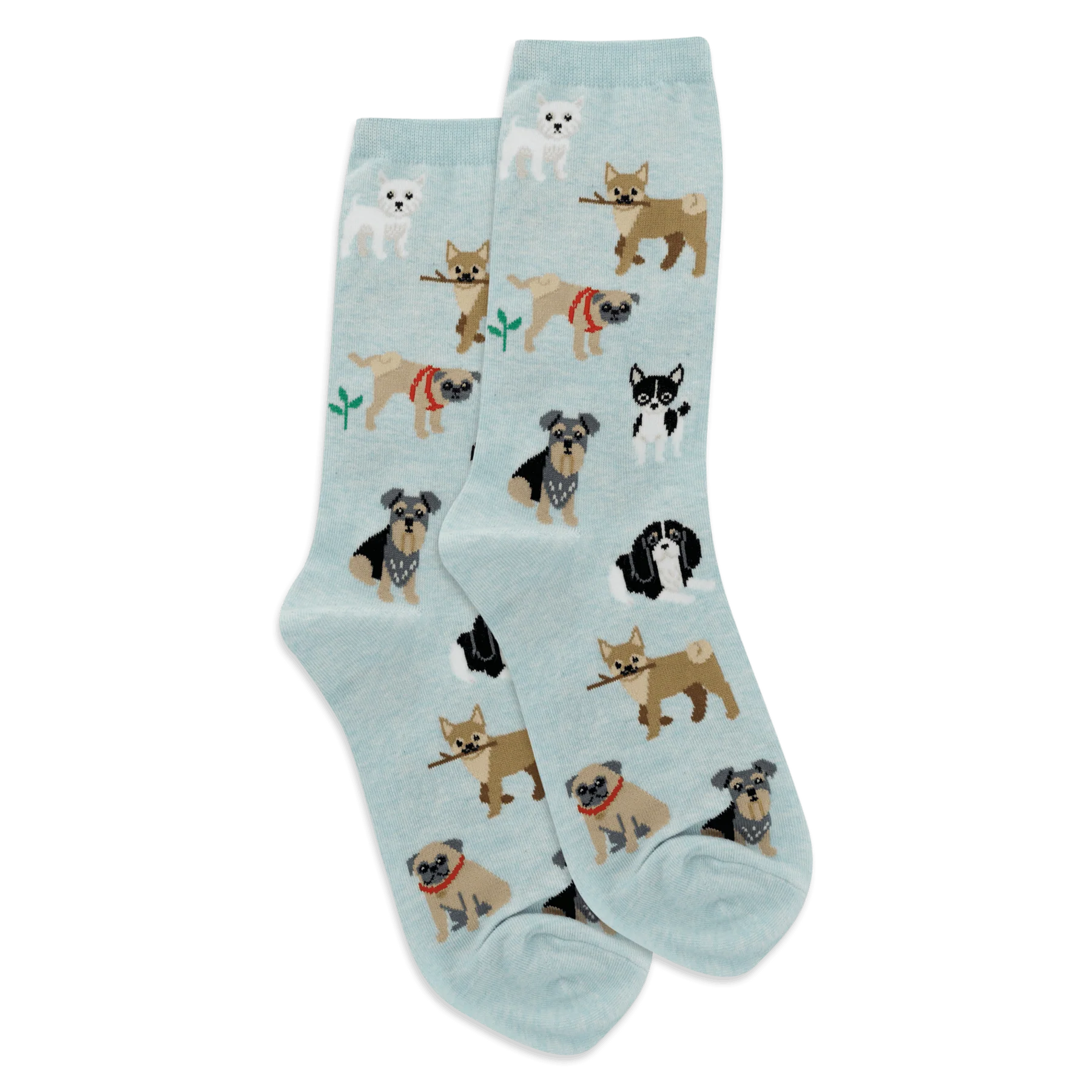 Hot Sox - Women - DOGS OF THE WORLD Crew Socks