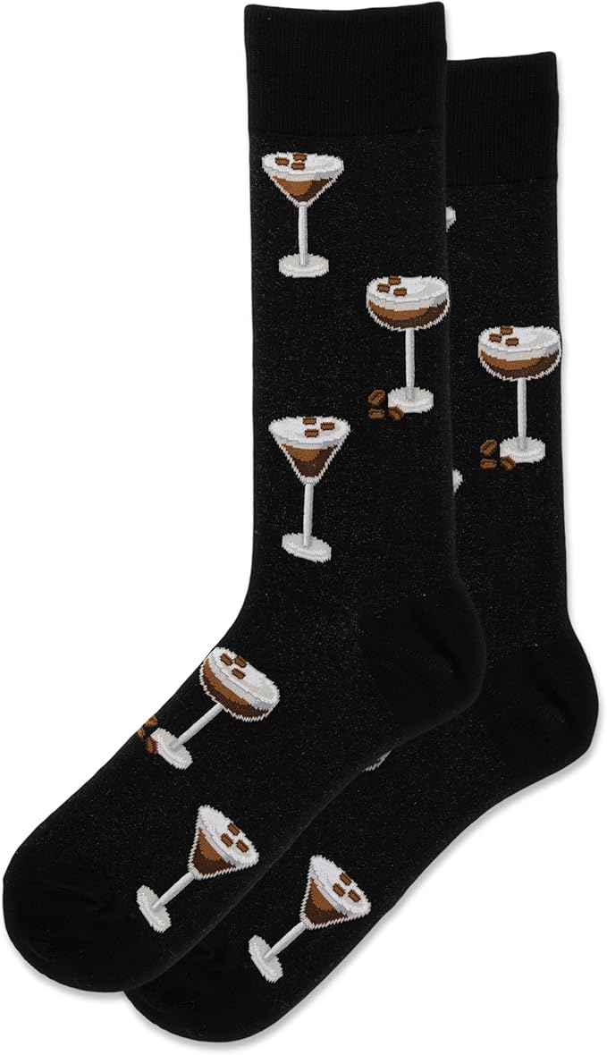 Hot Sox - Men - ESPRESSO MARTINI Crew Socks