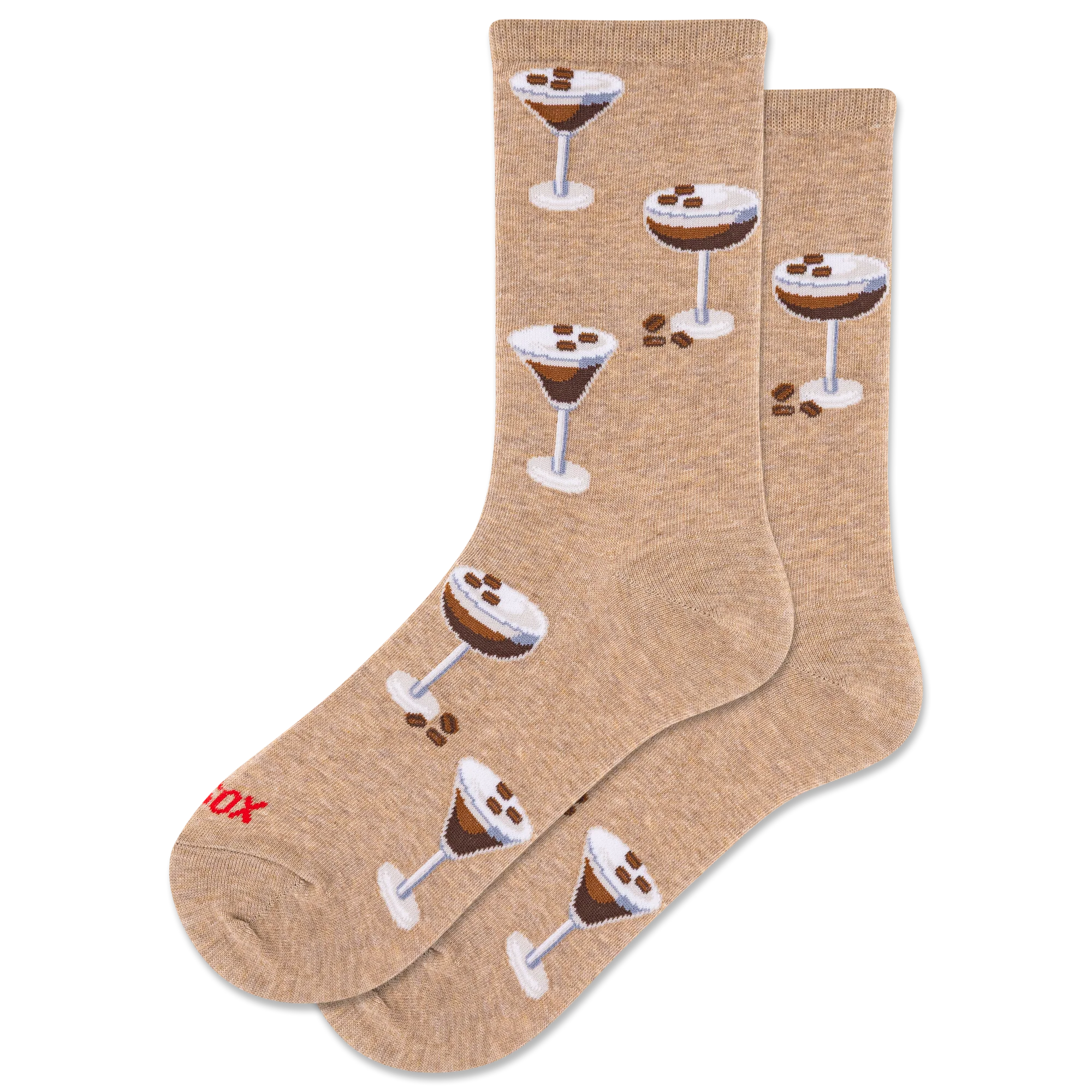 Hot Sox - Women - ESPRESSO MARTINI Crew Socks