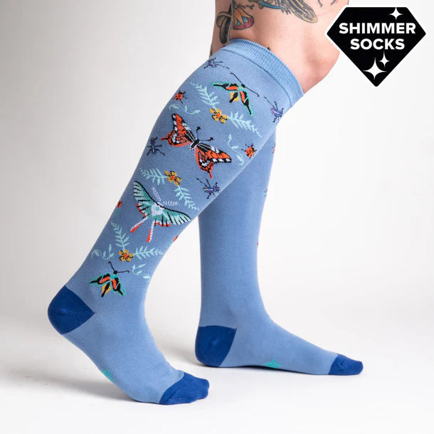 Sock it to Me - Knee High Sock: Butterfly In The Sky