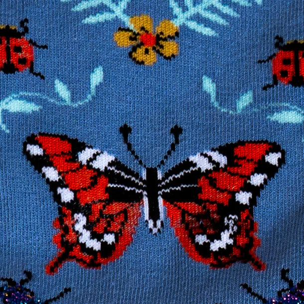 Sock it to Me - Knee High Sock: Butterfly In The Sky