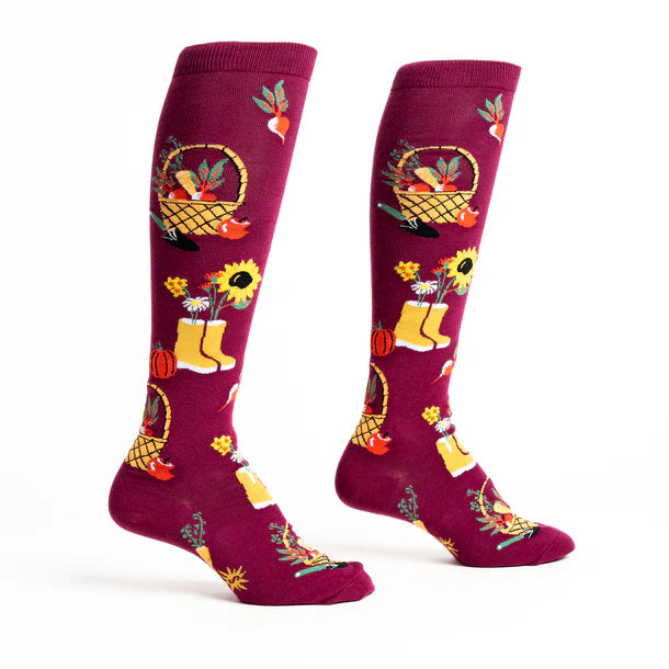 Sock it to Me - Knee High Sock: AUTUMN HARVEST