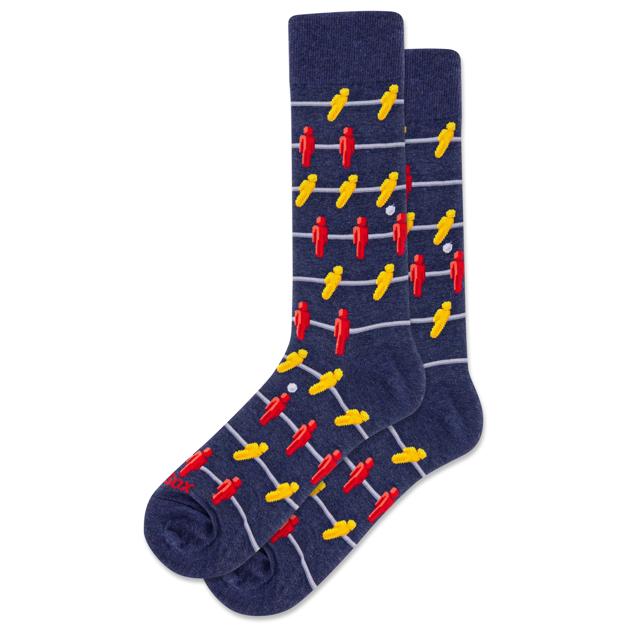 Hot Sox - Men - FOOSBALL Crew Socks