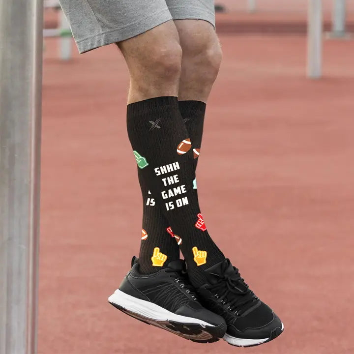 Extreme Fit - COMPRESSION Socks - FOOTBALL - L/XL
