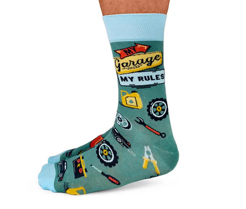 Uptown Sox - Men's - Garage Guru Socks for HIM