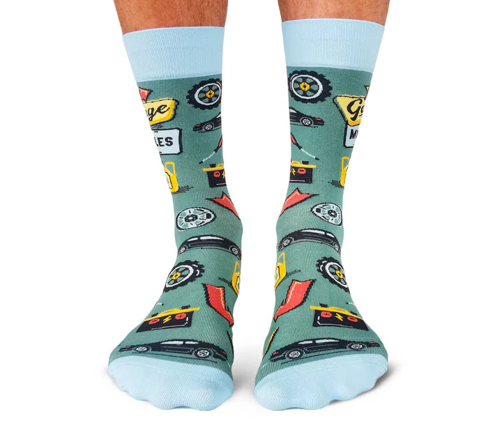 Uptown Sox - Men's - Garage Guru Socks for HIM