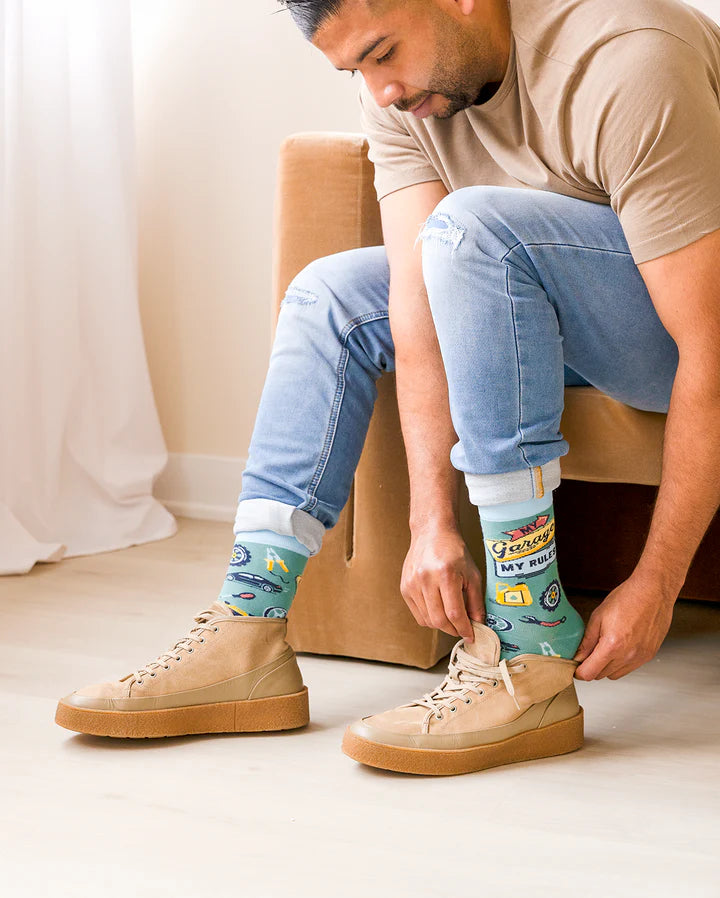 Uptown Sox - Men's - Garage Guru Socks for HIM
