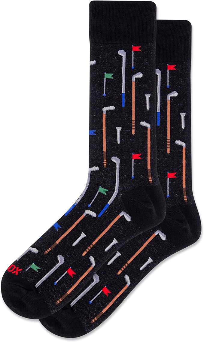 Hot Sox - Men - GOLF CLUBS Crew Socks
