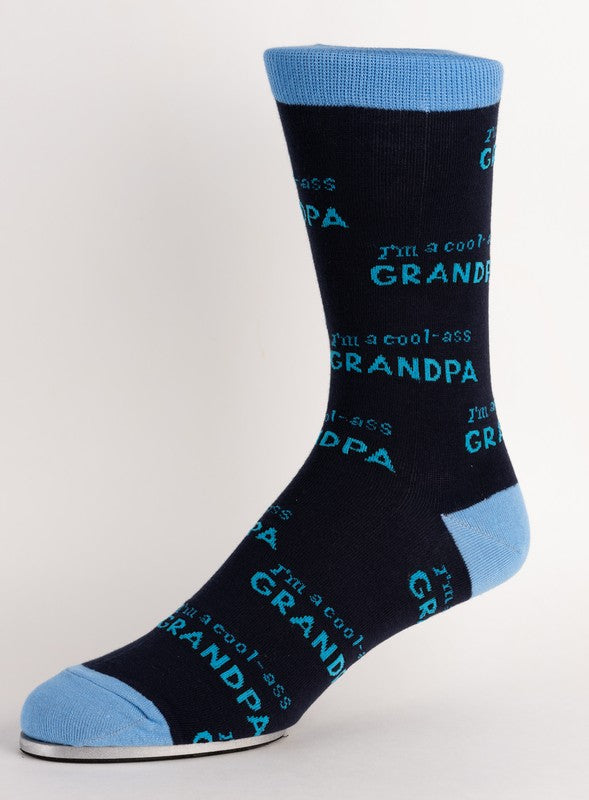 moJJa - Men's - I'M A COOL-ASS GRANDPA Crew Socks