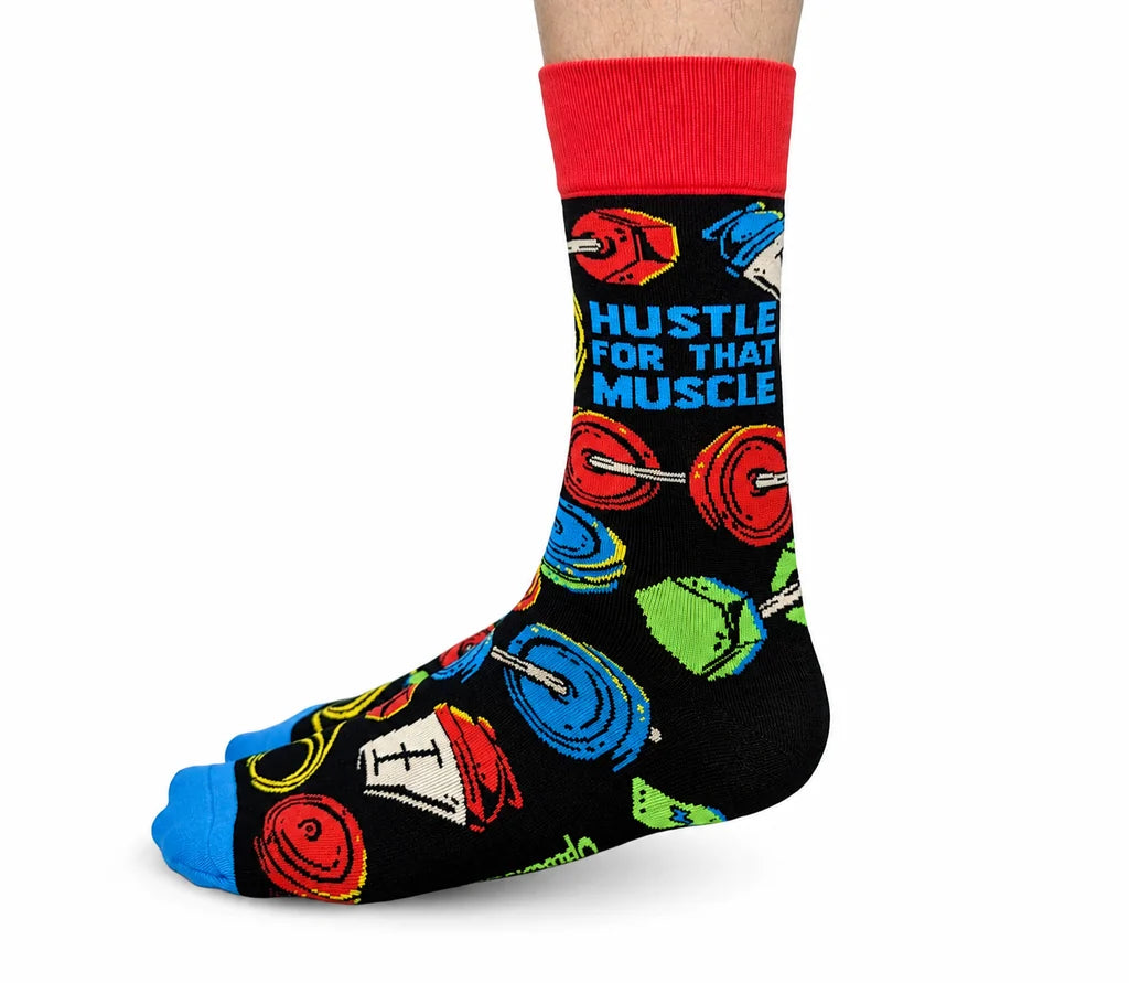 Uptown Sox - Men's - GYM BRO Socks - For Him
