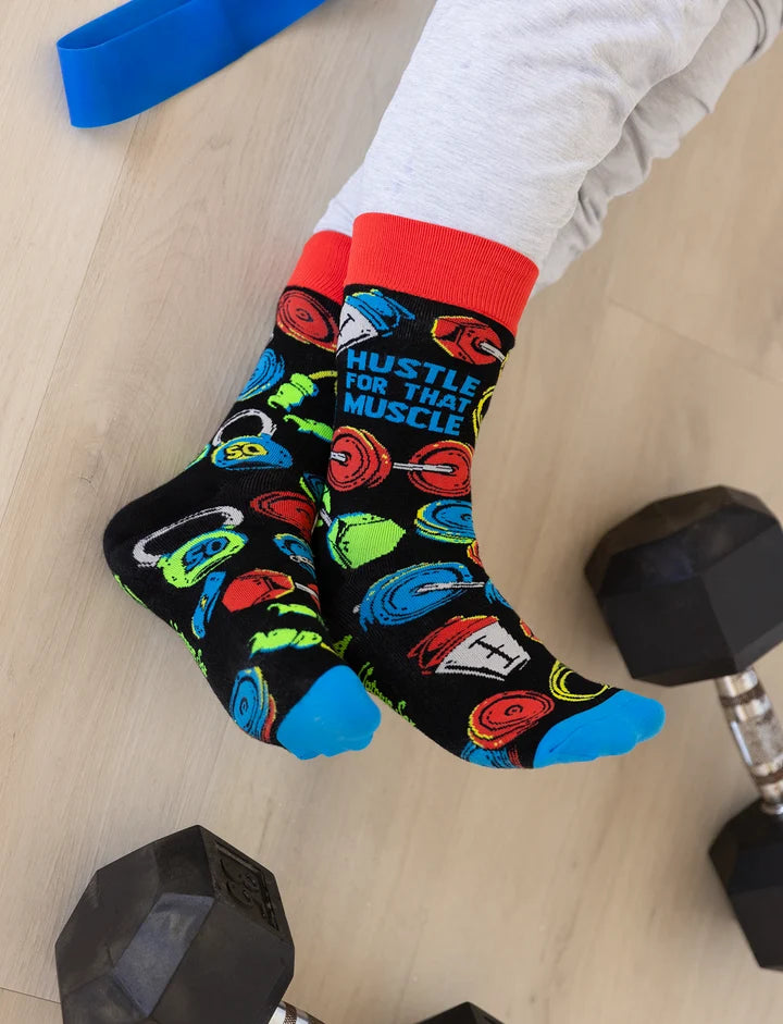 Uptown Sox - Men's - GYM BRO Socks - For Him