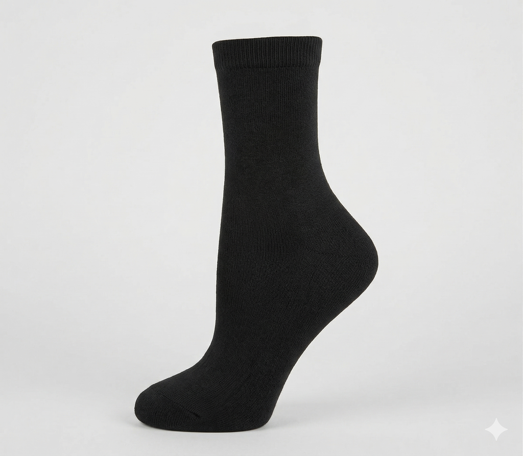 KEY - Diabetic Wellness - Women's - non-Elastic - Bamboo - Plain - Quarter