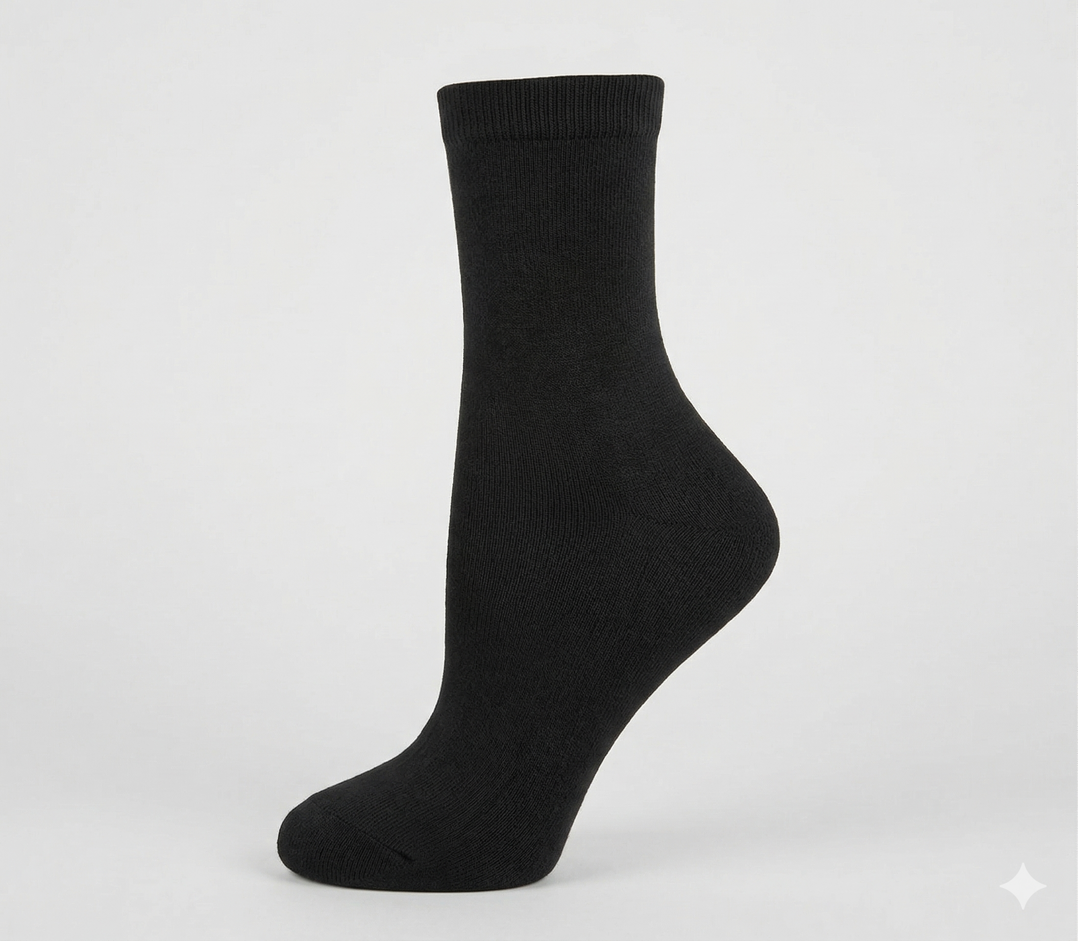 KEY - Diabetic Wellness - Women's - non-Elastic - Bamboo - Plain - Quarter