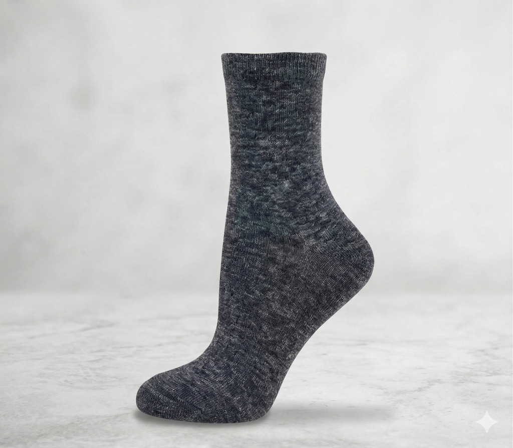 KEY - Diabetic Wellness - Women's - non-Elastic - Bamboo - Plain - Quarter