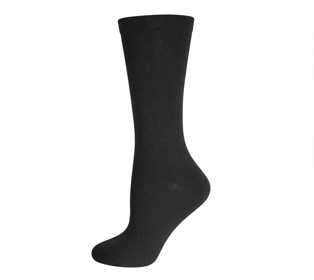 KEY - Diabetic Wellness - Women's - non-Elastic - Plain Crew Socks
