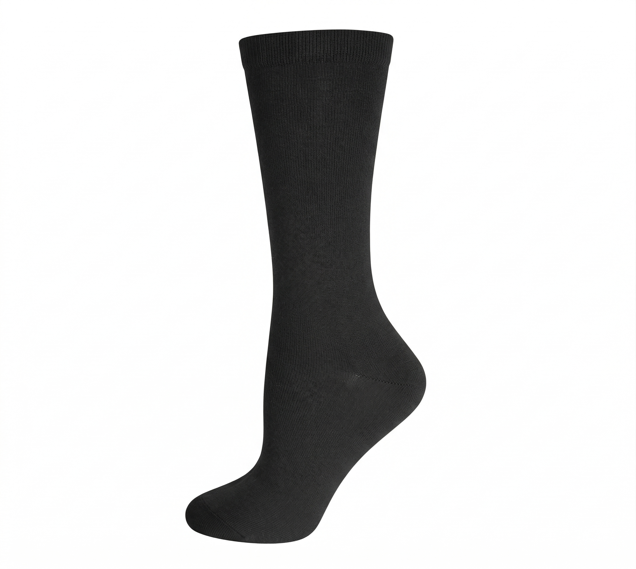 KEY - Diabetic Wellness - Women's - non-Elastic - Plain Crew Socks