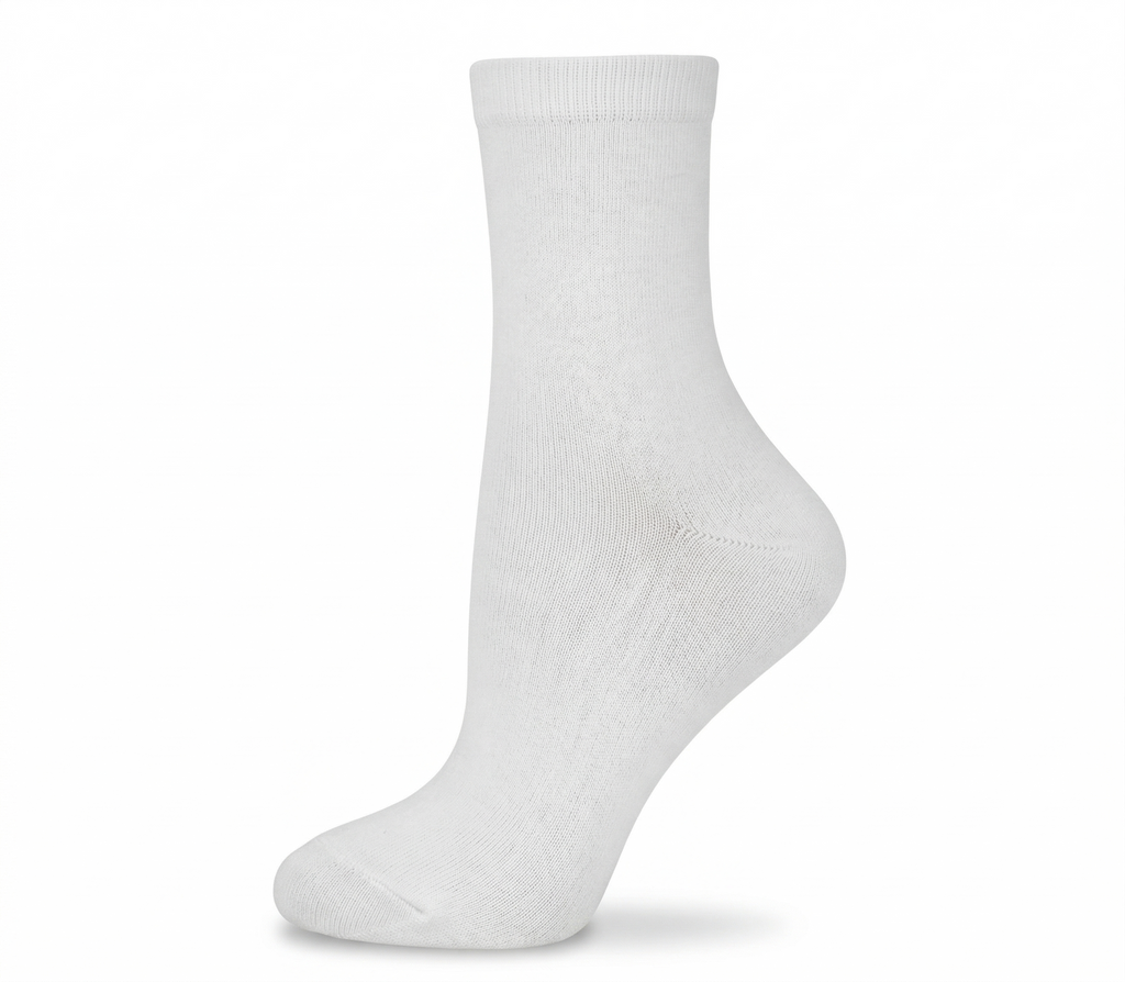 KEY - Diabetic Wellness - Women's - non-Elastic - Bamboo - Plain - Quarter