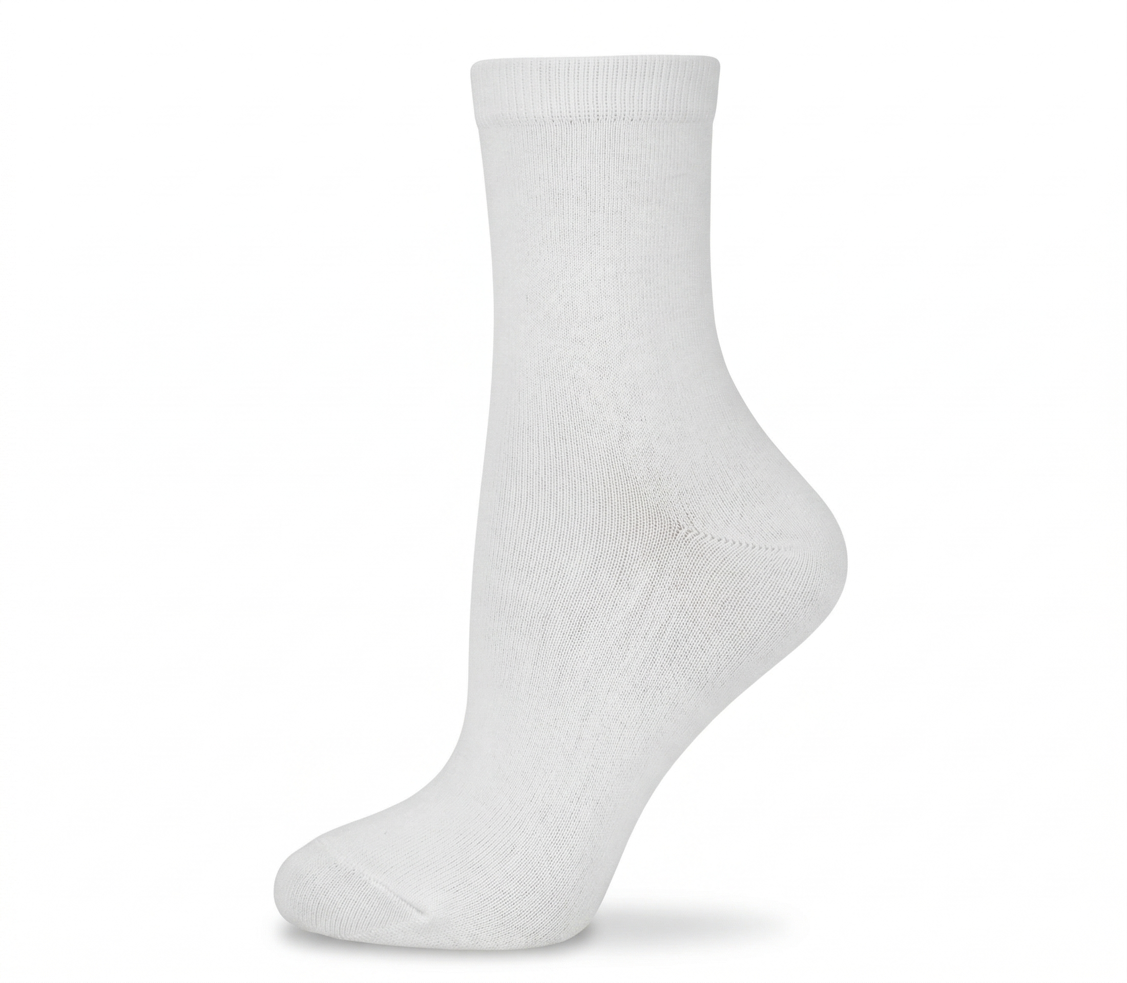 KEY - Diabetic Wellness - Women's - non-Elastic - Bamboo - Plain - Quarter