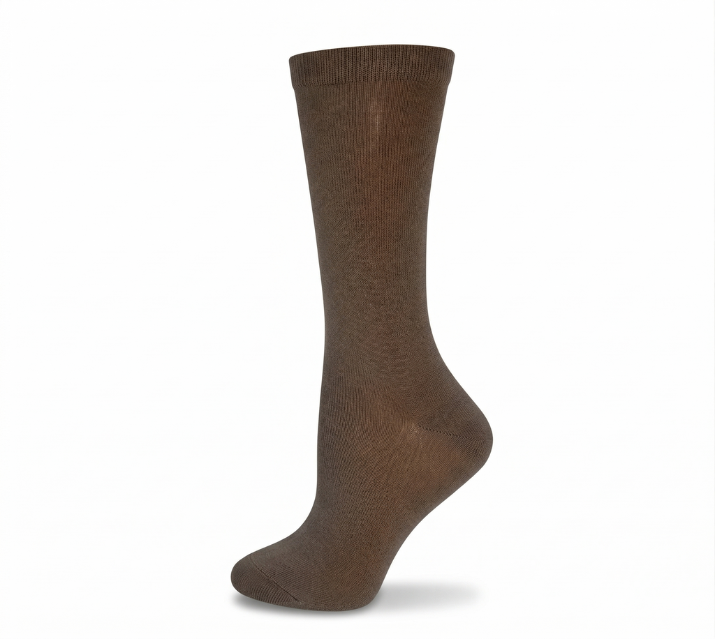 KEY - Diabetic Wellness - Women's - non-Elastic - Plain Crew Socks
