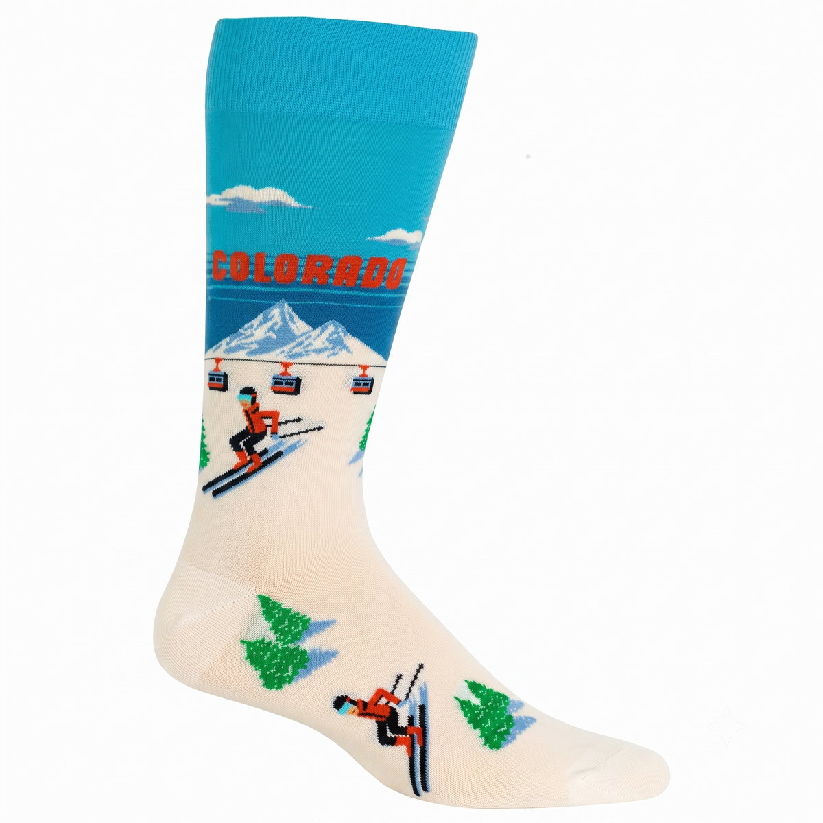 Hot Sox - Men - COLORADO SKIING Crew Socks