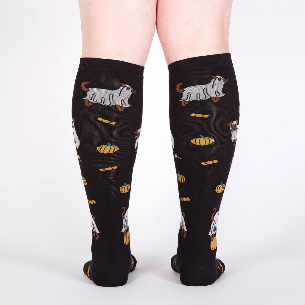 Sock it to Me - STRETCH-IT™ Knee High Sock: TRICK OR TREAT?