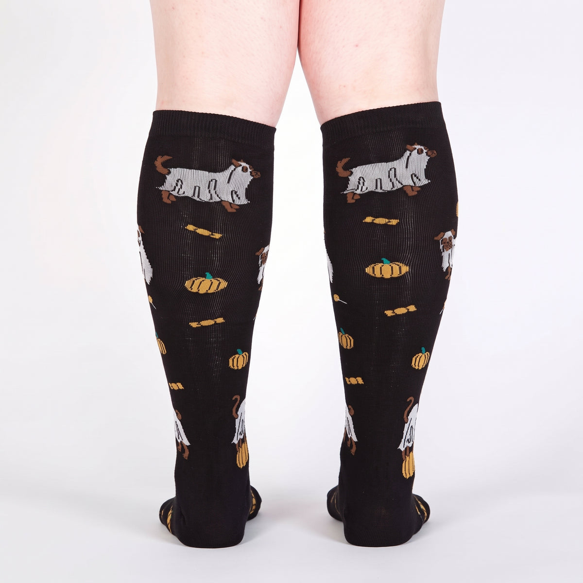 Sock it to Me - STRETCH-IT™ Knee High Sock: TRICK OR TREAT?