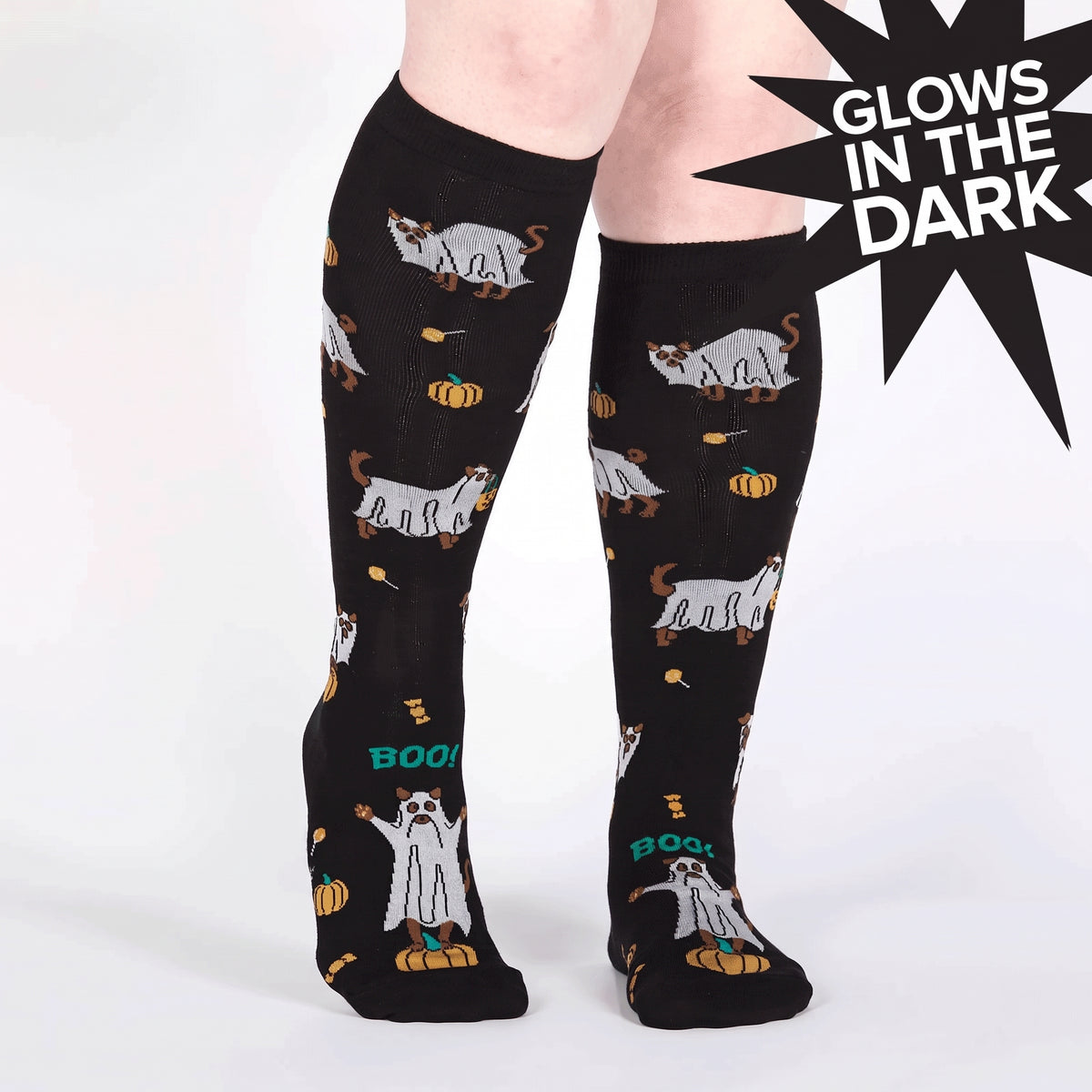 Sock it to Me - STRETCH-IT™ Knee High Sock: TRICK OR TREAT?