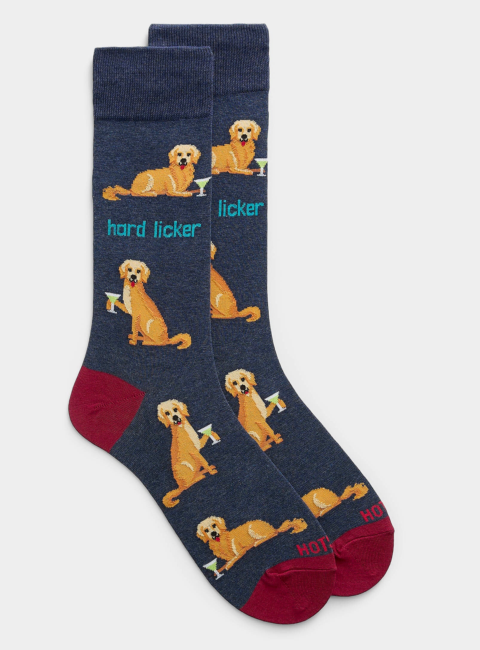 Hot Sox - Women - HARD LICKER Crew Socks