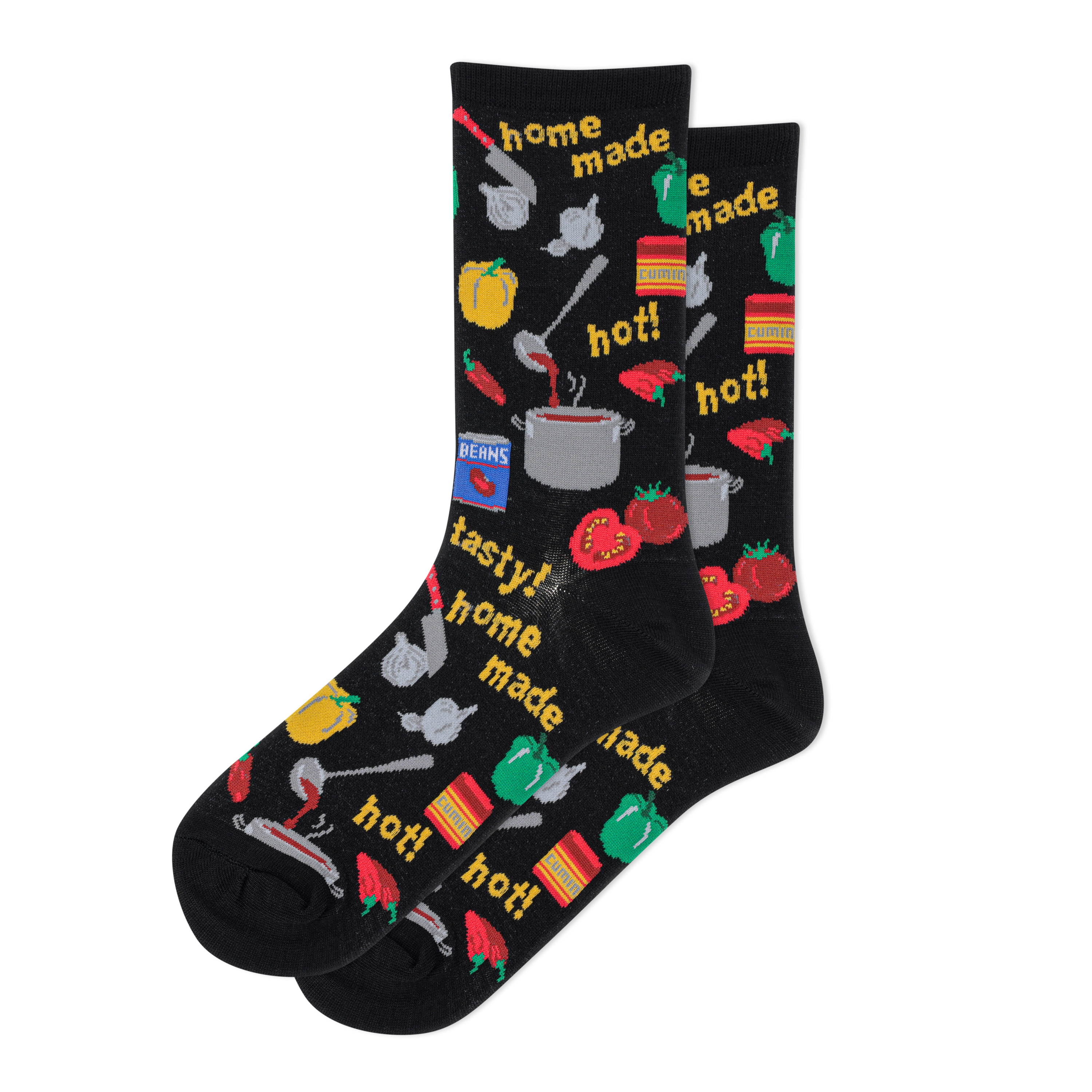 Hot Sox - Women - HOMEMADE CHILI Crew Socks