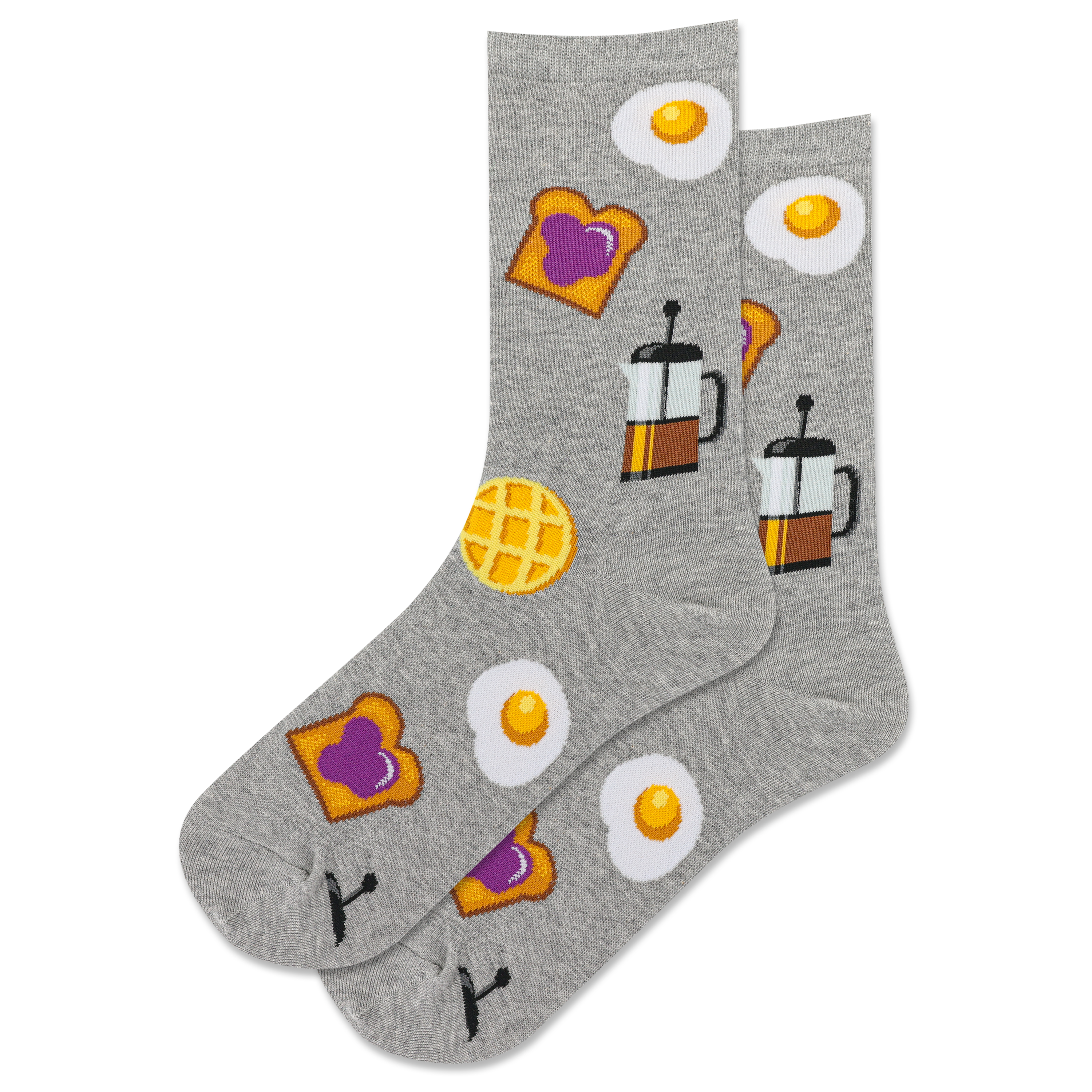 Hot Sox - Women - BREAKFAST Crew Socks