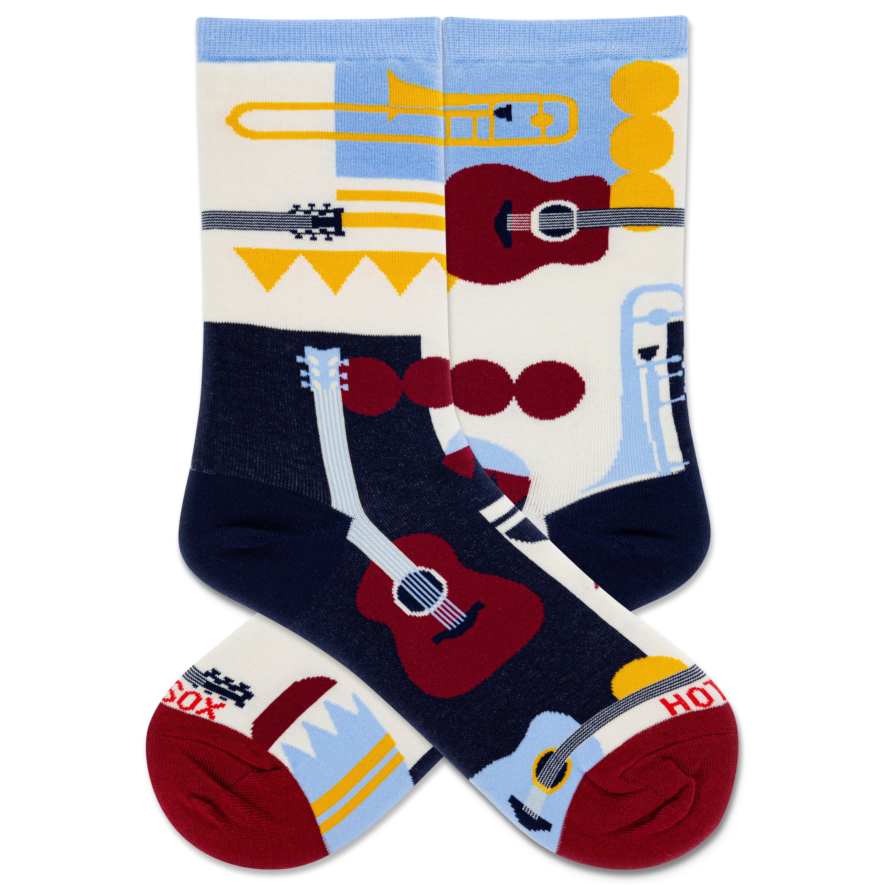 Hot Sox - Women -  L'EGGS Crew Socks