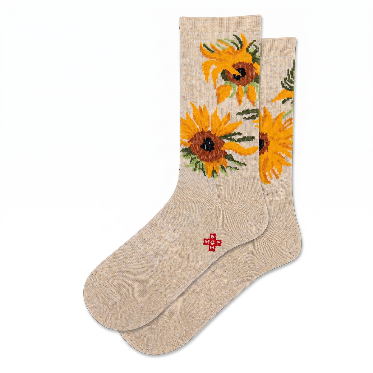 Hot Sox - Women - SUNFLOWER ACTIVE Crew Socks