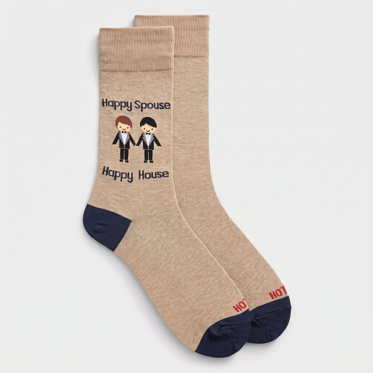 Good Luck Sock - Men's HAPPY SPOUSE HAPPY HOUSE Crew Socks