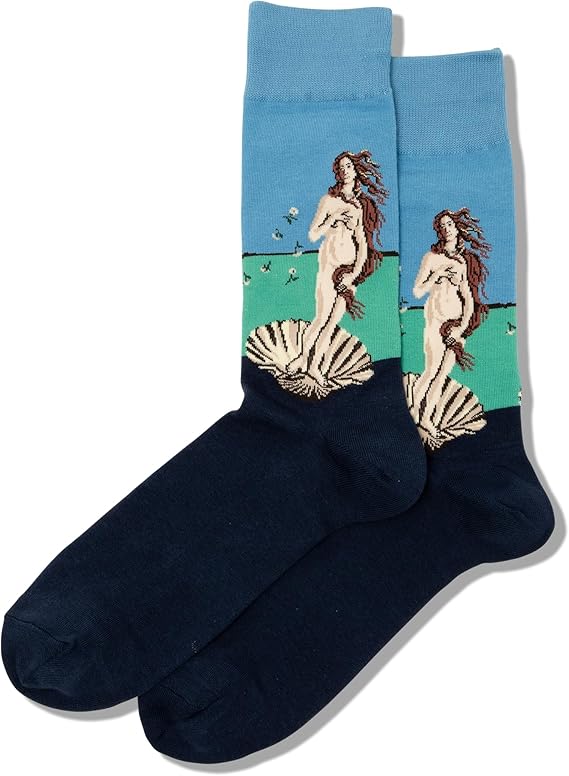Hot Sox - Men - Artist Series -  Birth of Venus