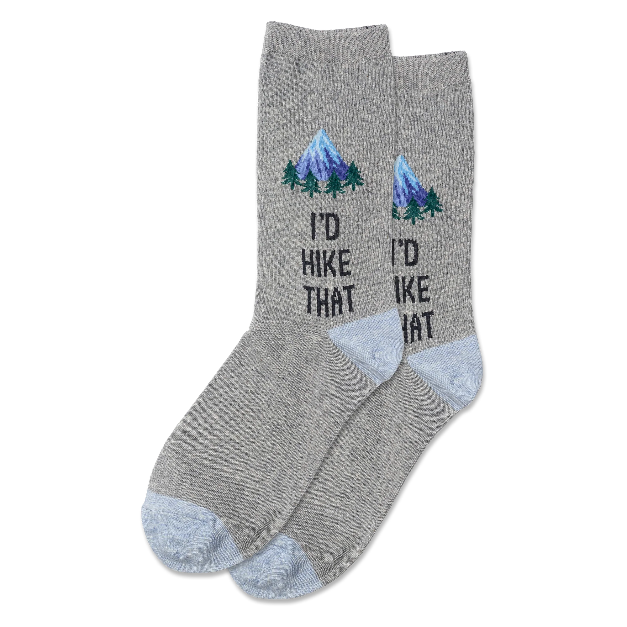 Hot Sox - Women - I'D HIKE THAT Crew Socks