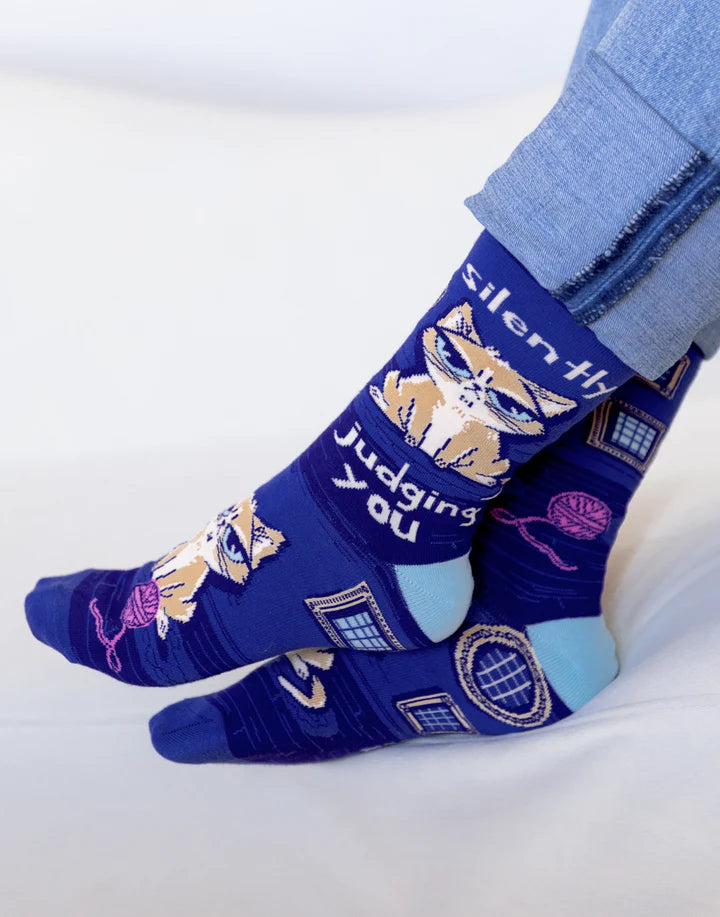 Uptown Sox - Women's - Judging You Socks - For Her