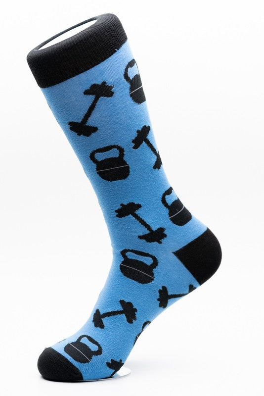 moJJa - Men's - KETTLEBELLS Crew Socks
