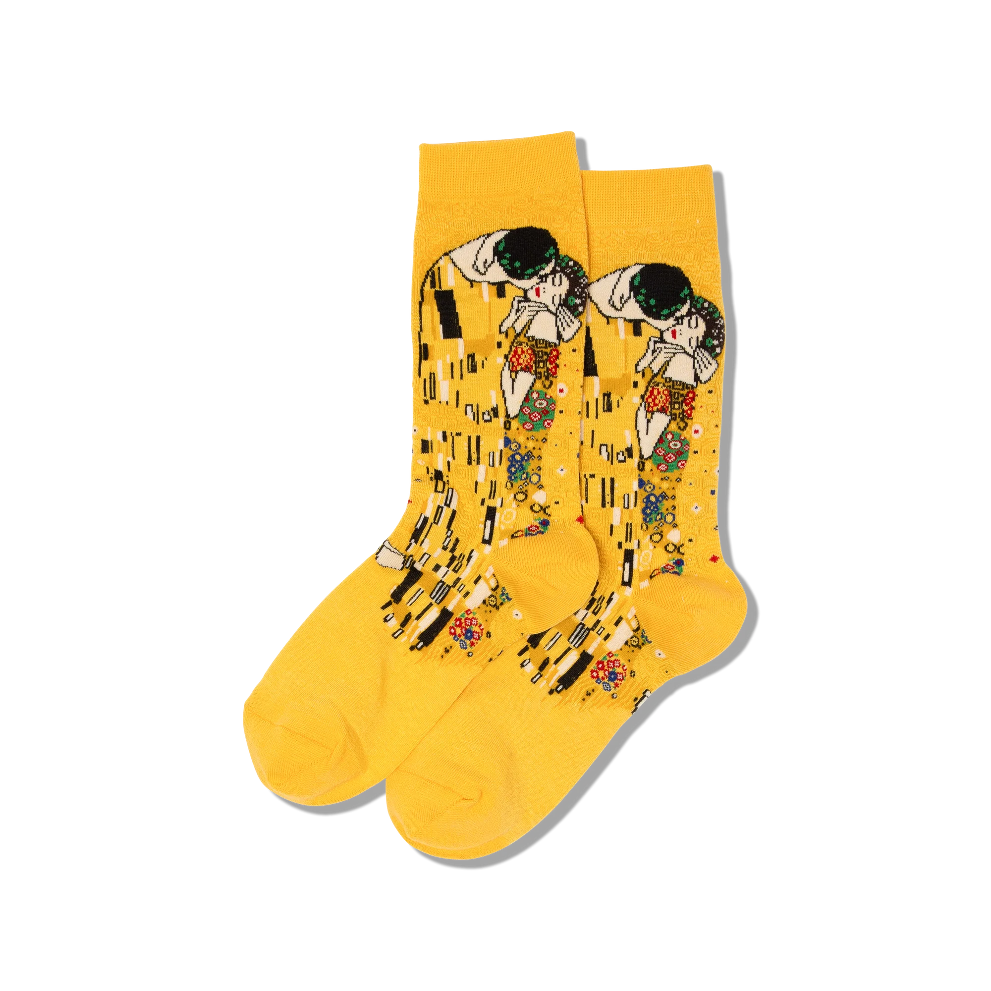 Hot Sox - Women - Artist Series - KLIMT'S THE KISS Crew Socks