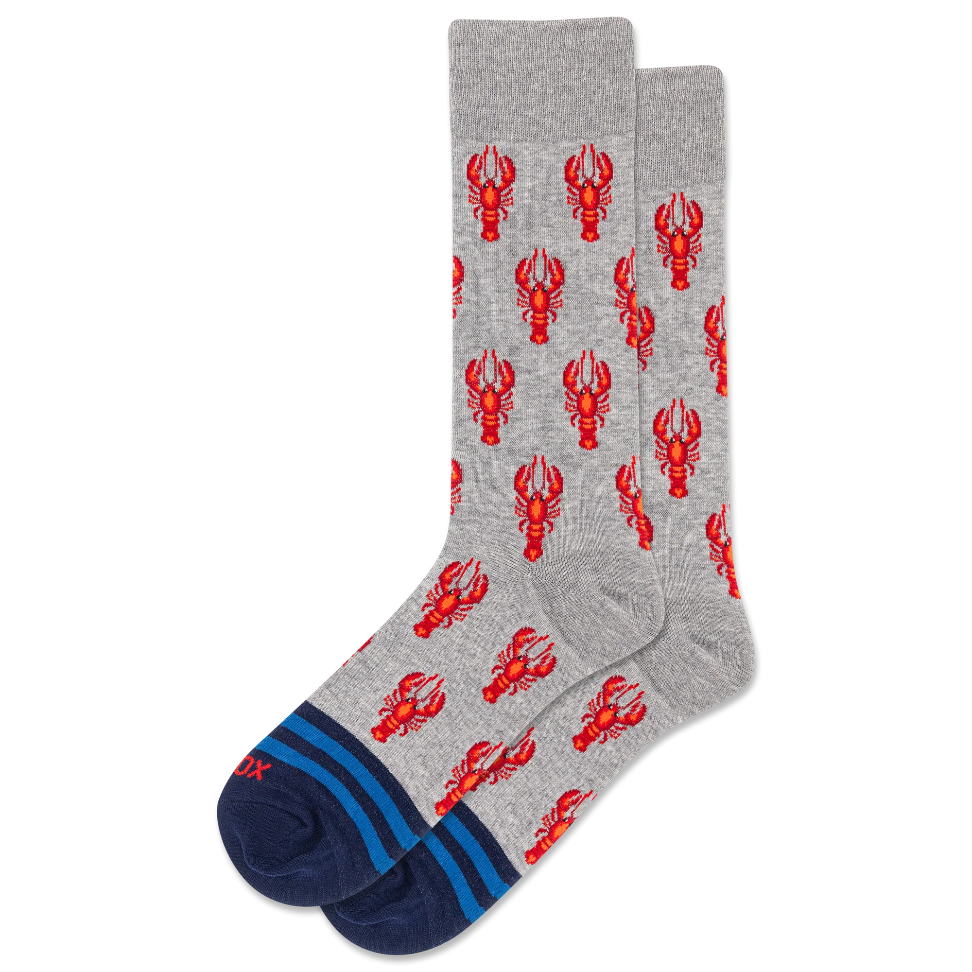 Hot Sox - Men - LOBSTER STRIPE Crew Socks