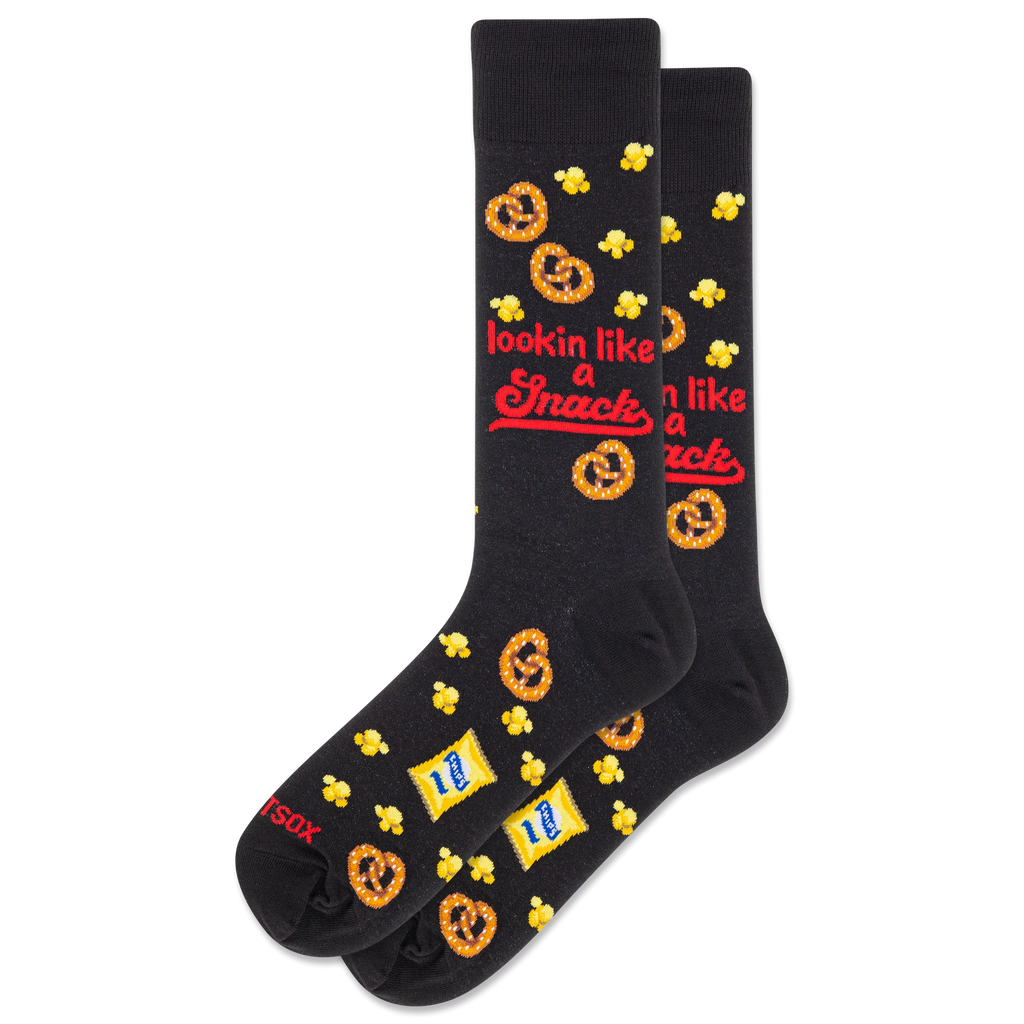 Hot Sox - Men - Lookin Like a Snack Crew Socks
