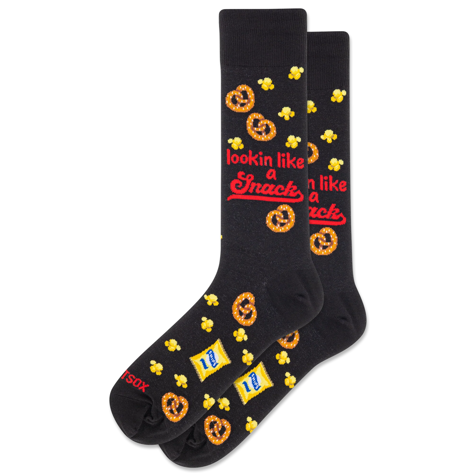 Hot Sox - Men - Lookin Like a Snack Crew Socks
